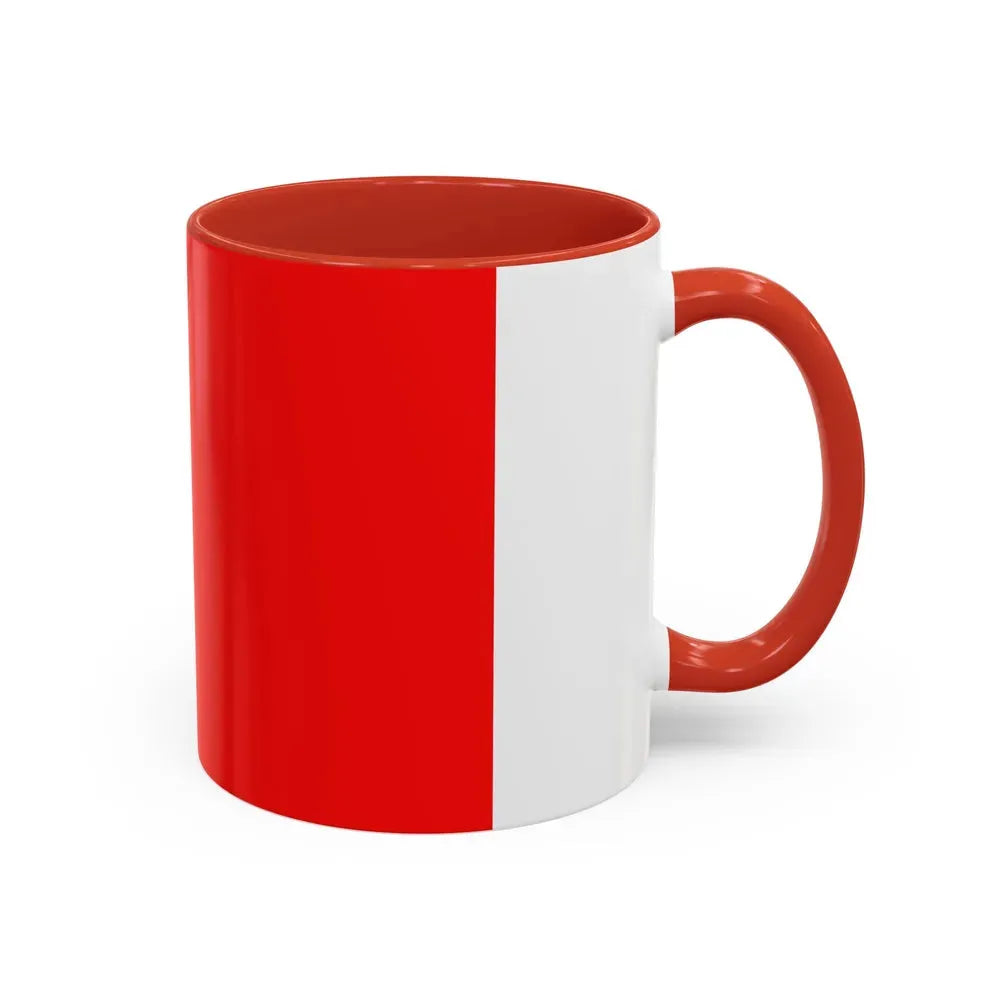 Flag of Naples Italy - Accent Coffee Mug - Go Mug Yourself