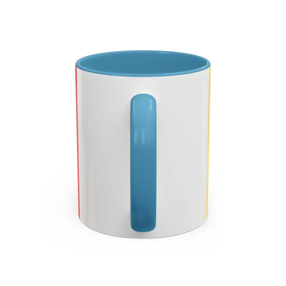 Flag of Naples Italy - Accent Coffee Mug - Go Mug Yourself