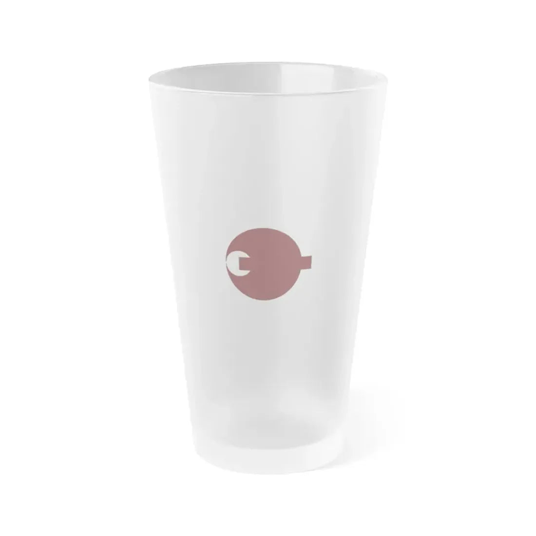 Flag of Nara Prefecture Japan - Frosted Pint Glass 16oz 16oz Frosted - Go Mug Yourself