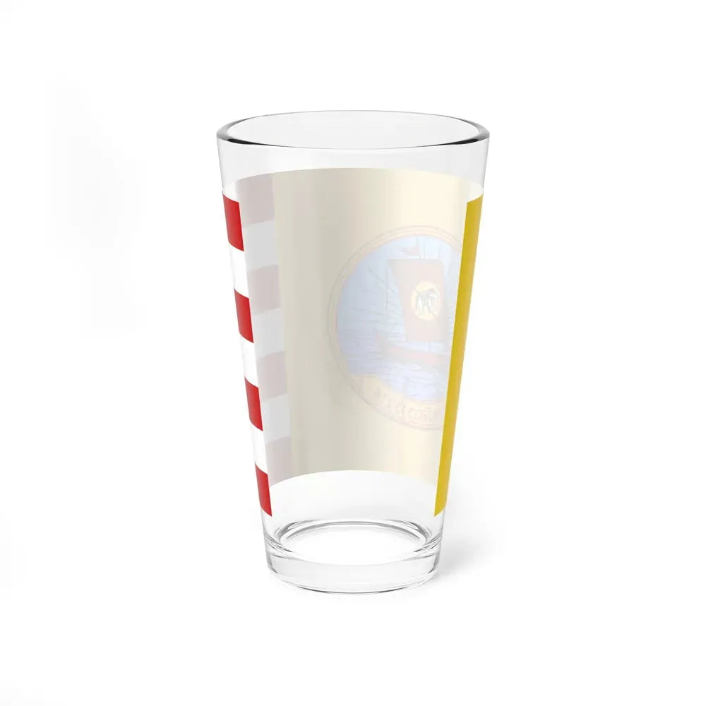 Flag of Naratiwat Province Thailand - Pint Glass 16oz - Go Mug Yourself