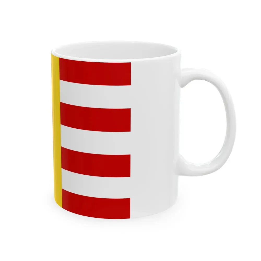 Flag of Naratiwat Province Thailand - White Coffee Mug - Go Mug Yourself