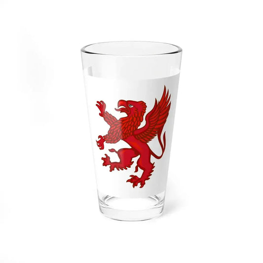 Flag of Narni (Italy) Pint Glass 16oz 16oz - Go Mug Yourself