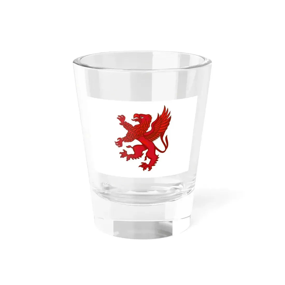 Flag of Narni (Italy) Shot Glass 1.5oz 1.5oz - Go Mug Yourself