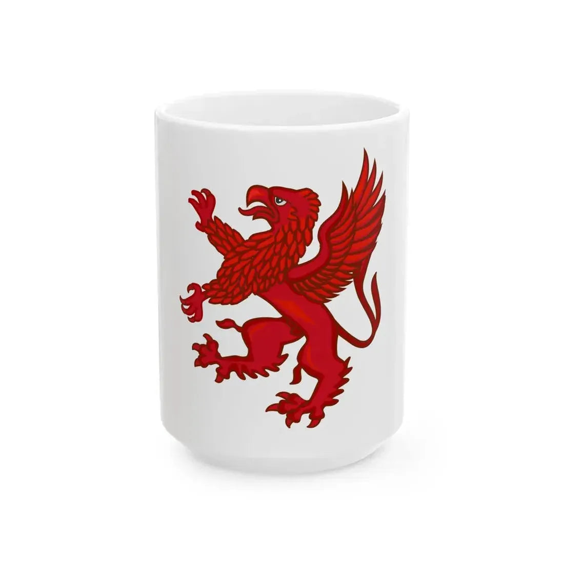 Flag of Narni (Italy) White Coffee Mug 15oz - Go Mug Yourself