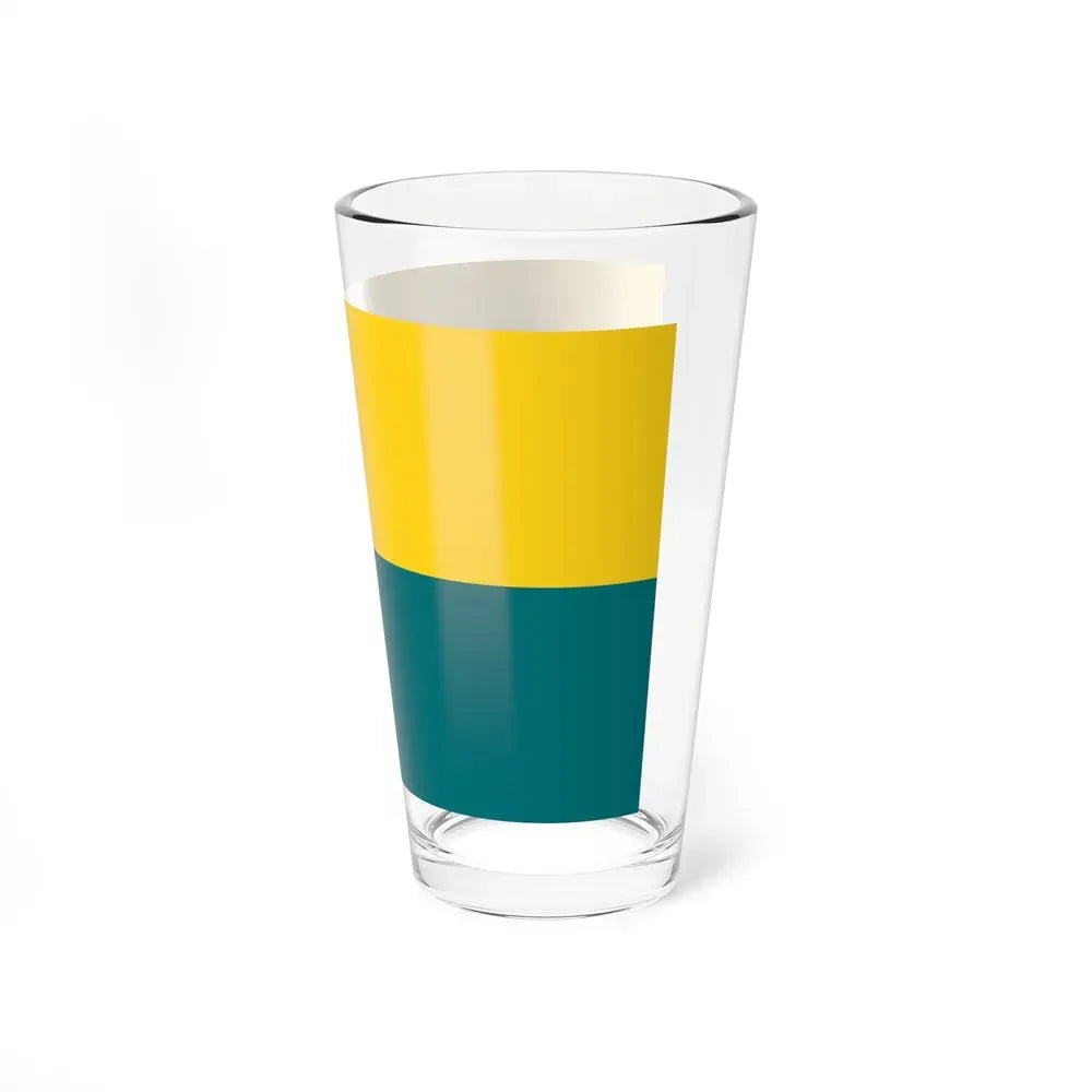 Flag of Narva Estonia - Pint Glass 16oz - Go Mug Yourself