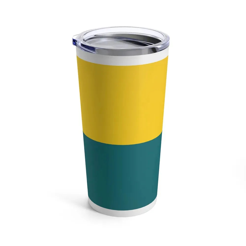 Flag of Narva Estonia - Tumbler 20oz - Go Mug Yourself