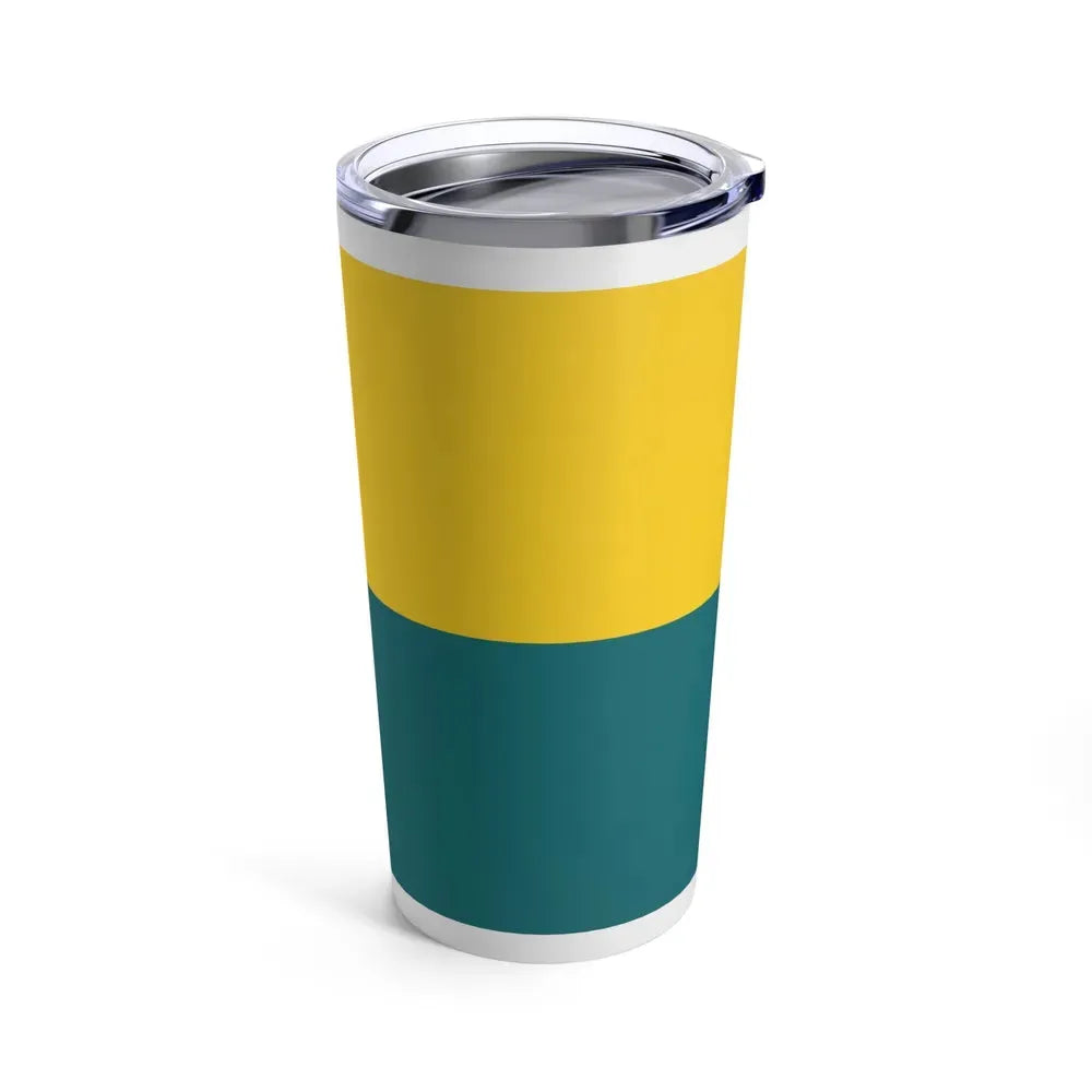 Flag of Narva Estonia - Tumbler 20oz - Go Mug Yourself