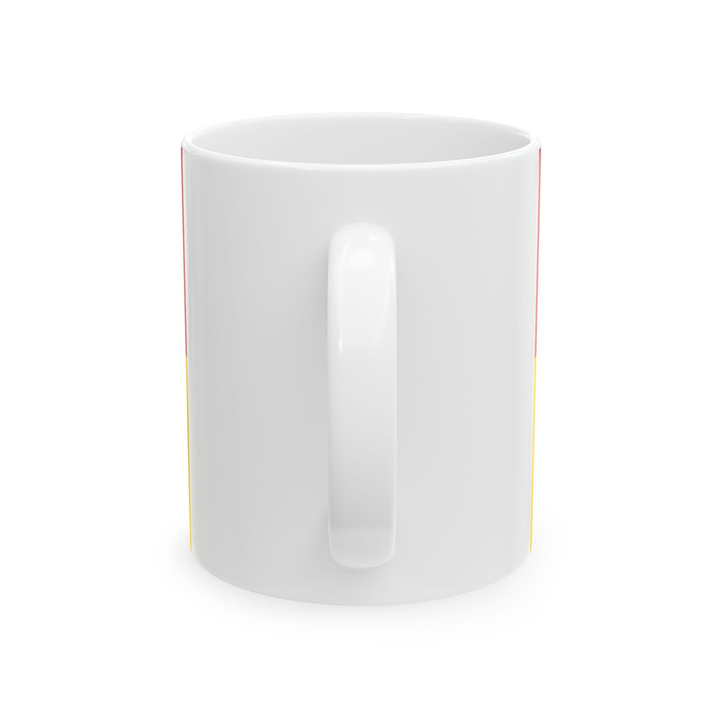 Flag of Nassogne (Belgium) White Coffee Mug-Go Mug Yourself