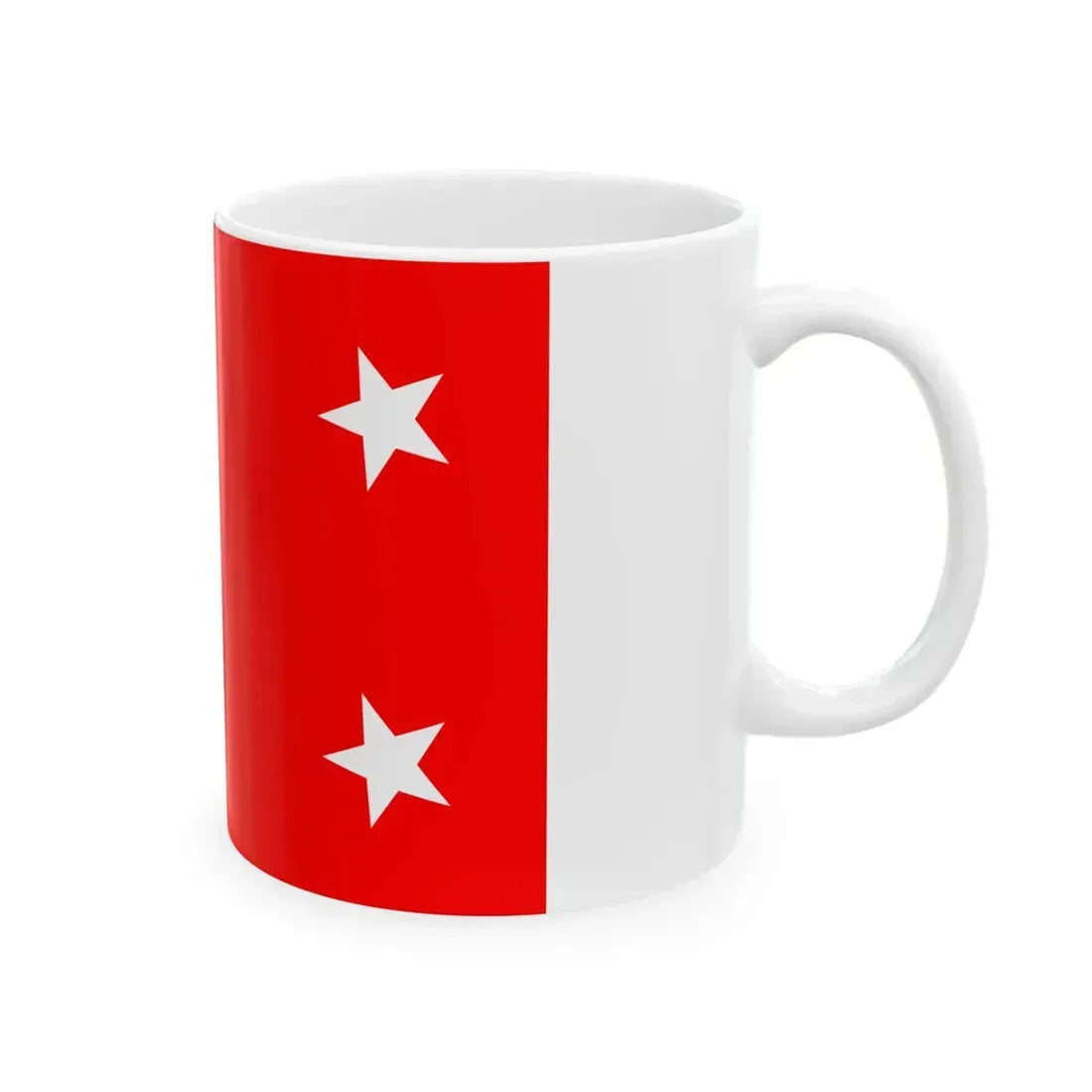 Flag of National Party Balochistan (Pakistan) White Coffee Mug - Go Mug Yourself