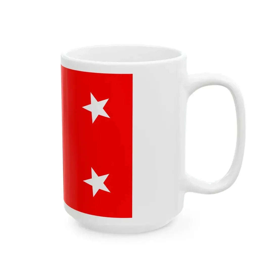 Flag of National Party Balochistan (Pakistan) White Coffee Mug - Go Mug Yourself