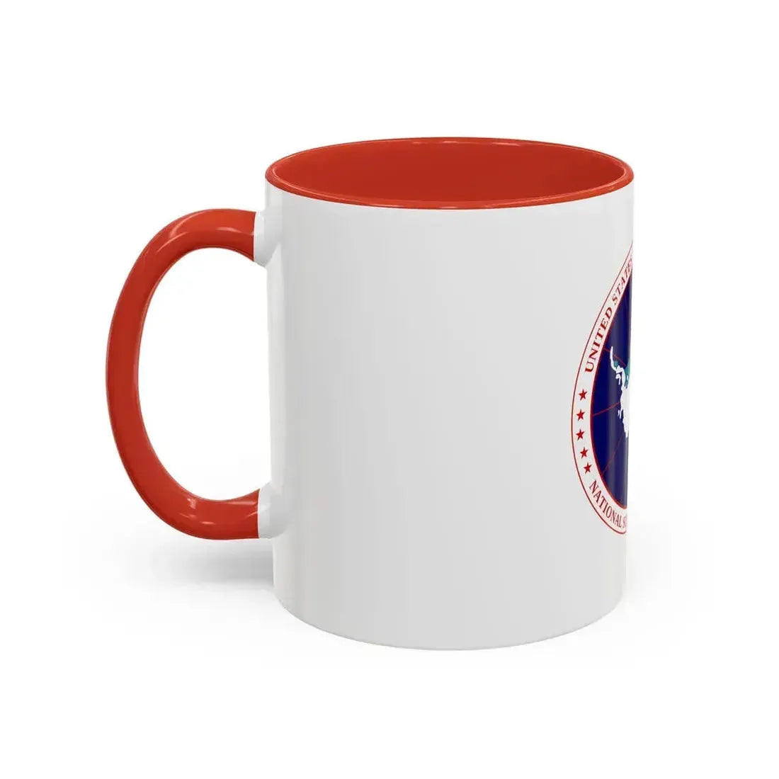 Flag of National Science Foundation Antarctic Program - Accent Coffee Mug - Go Mug Yourself