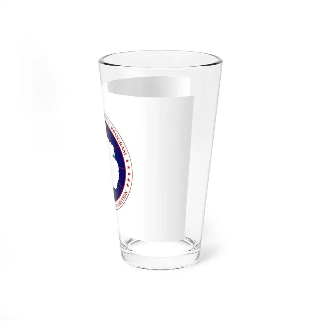 Flag of National Science Foundation Antarctic Program - Pint Glass 16oz - Go Mug Yourself