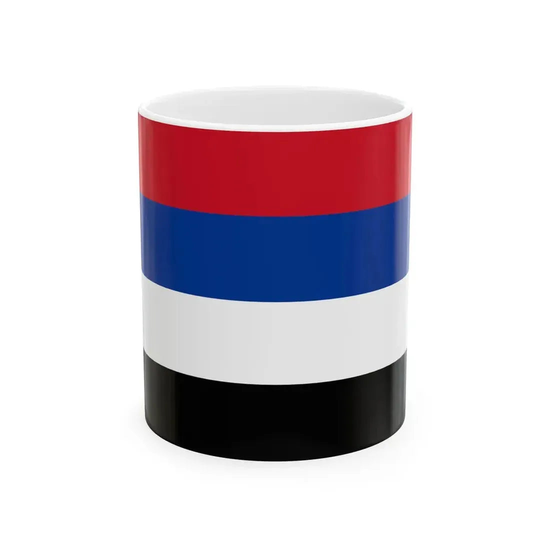 Flag of Native Peoples of Colombia (Colombia) White Coffee Mug 11oz - Go Mug Yourself