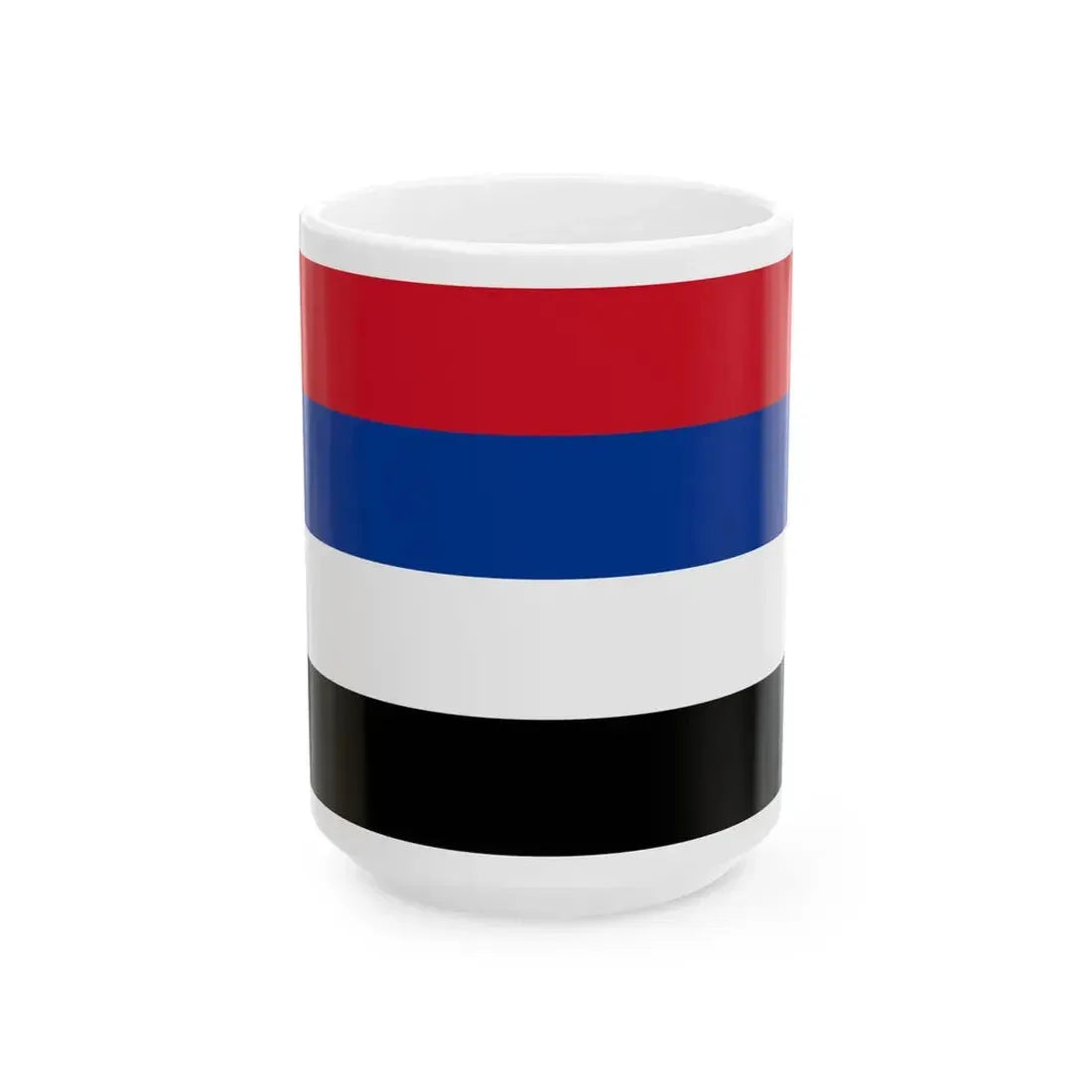 Flag of Native Peoples of Colombia (Colombia) White Coffee Mug 15oz - Go Mug Yourself