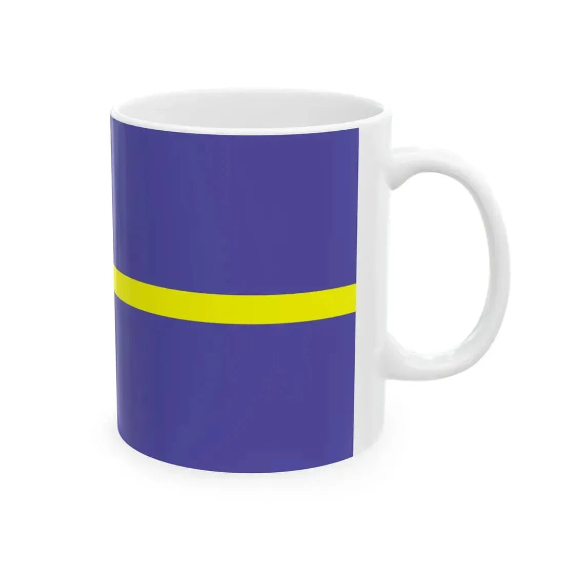 Flag of Nauru WFB 2000 (Nauru) White Coffee Mug - Go Mug Yourself
