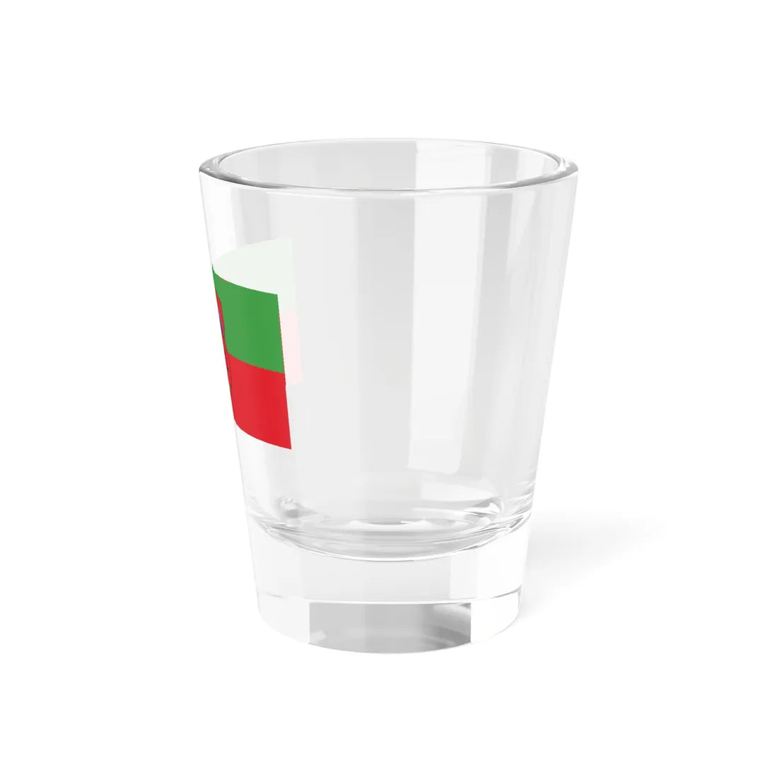 Flag of Navahradak (Belarus) Shot Glass 1.5oz - Go Mug Yourself