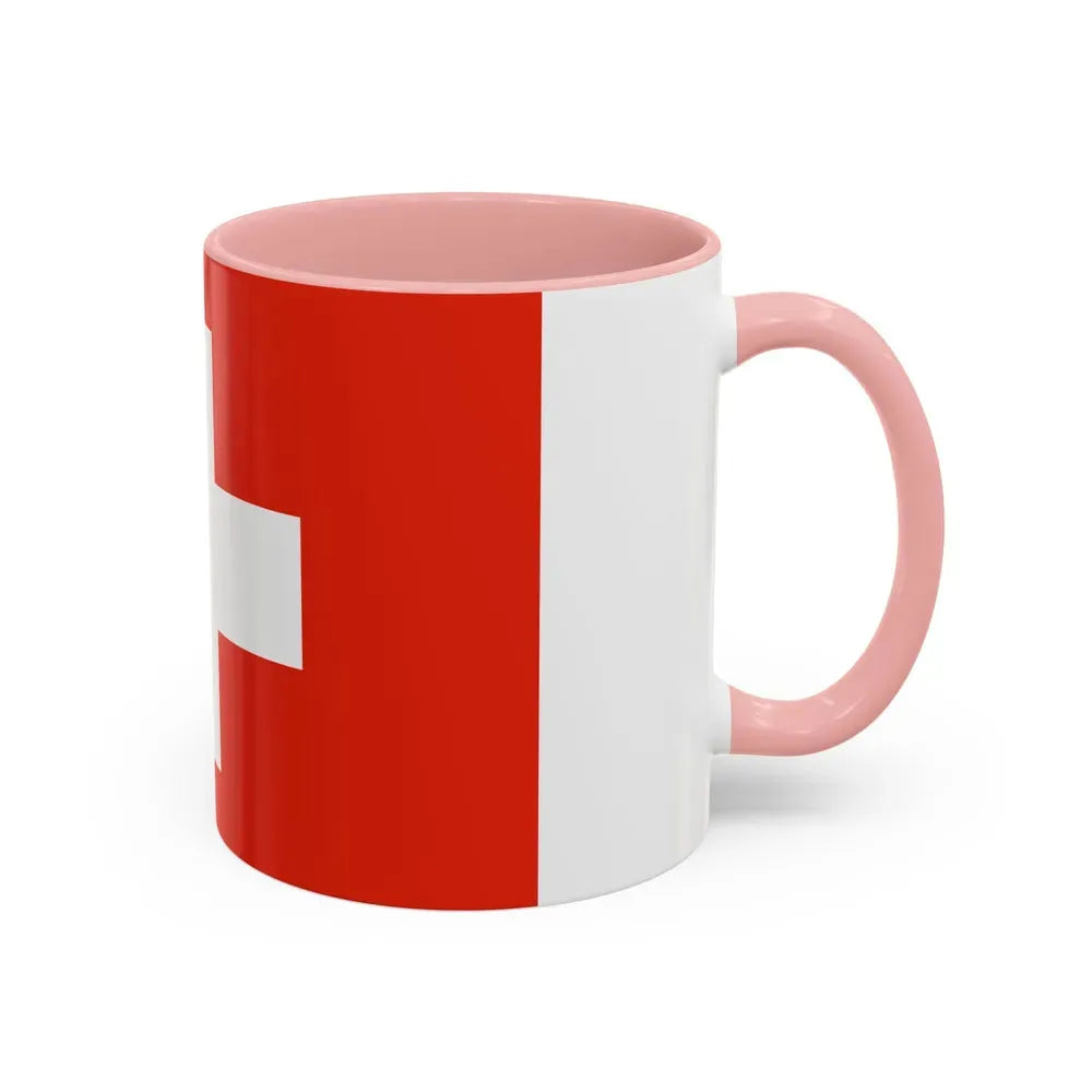 Flag of Naxxar Malta - Accent Coffee Mug - Go Mug Yourself