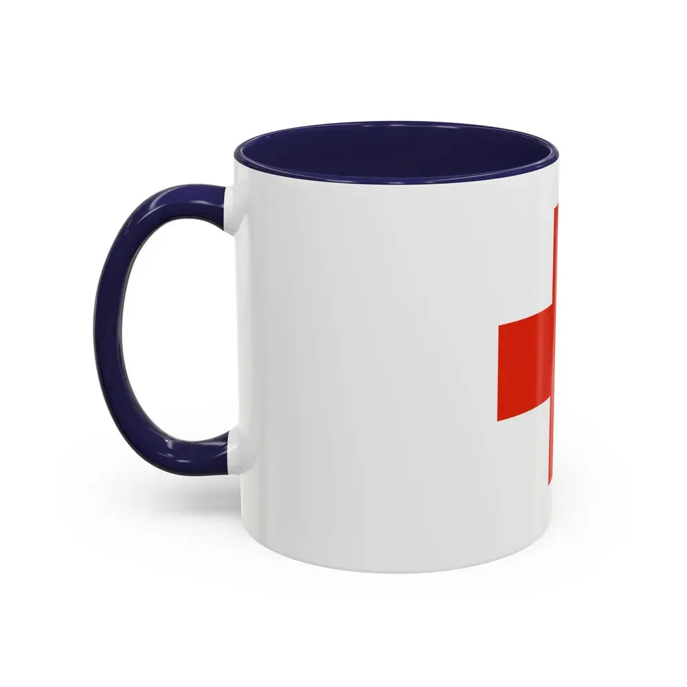 Flag of Naxxar Malta - Accent Coffee Mug - Go Mug Yourself