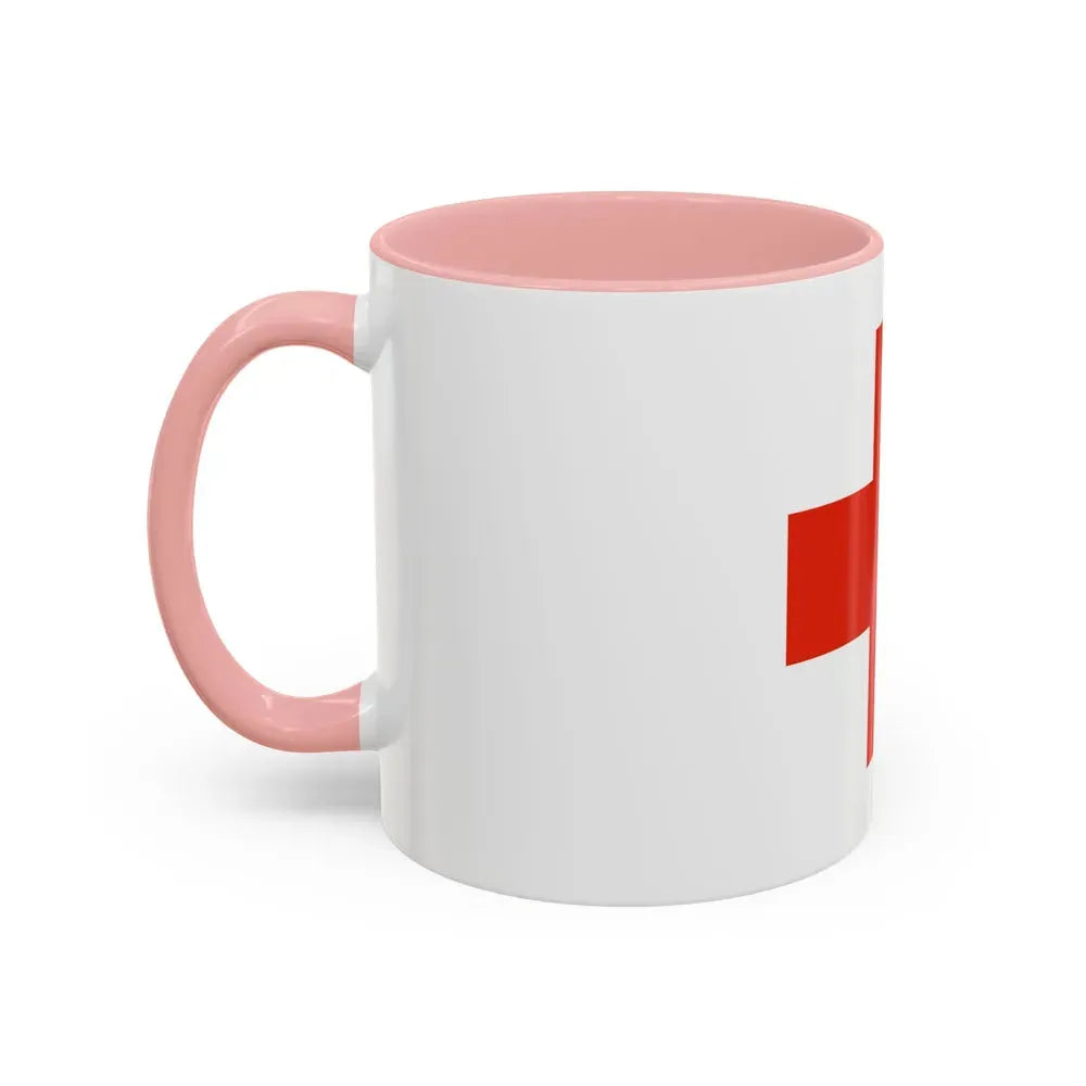Flag of Naxxar Malta - Accent Coffee Mug - Go Mug Yourself