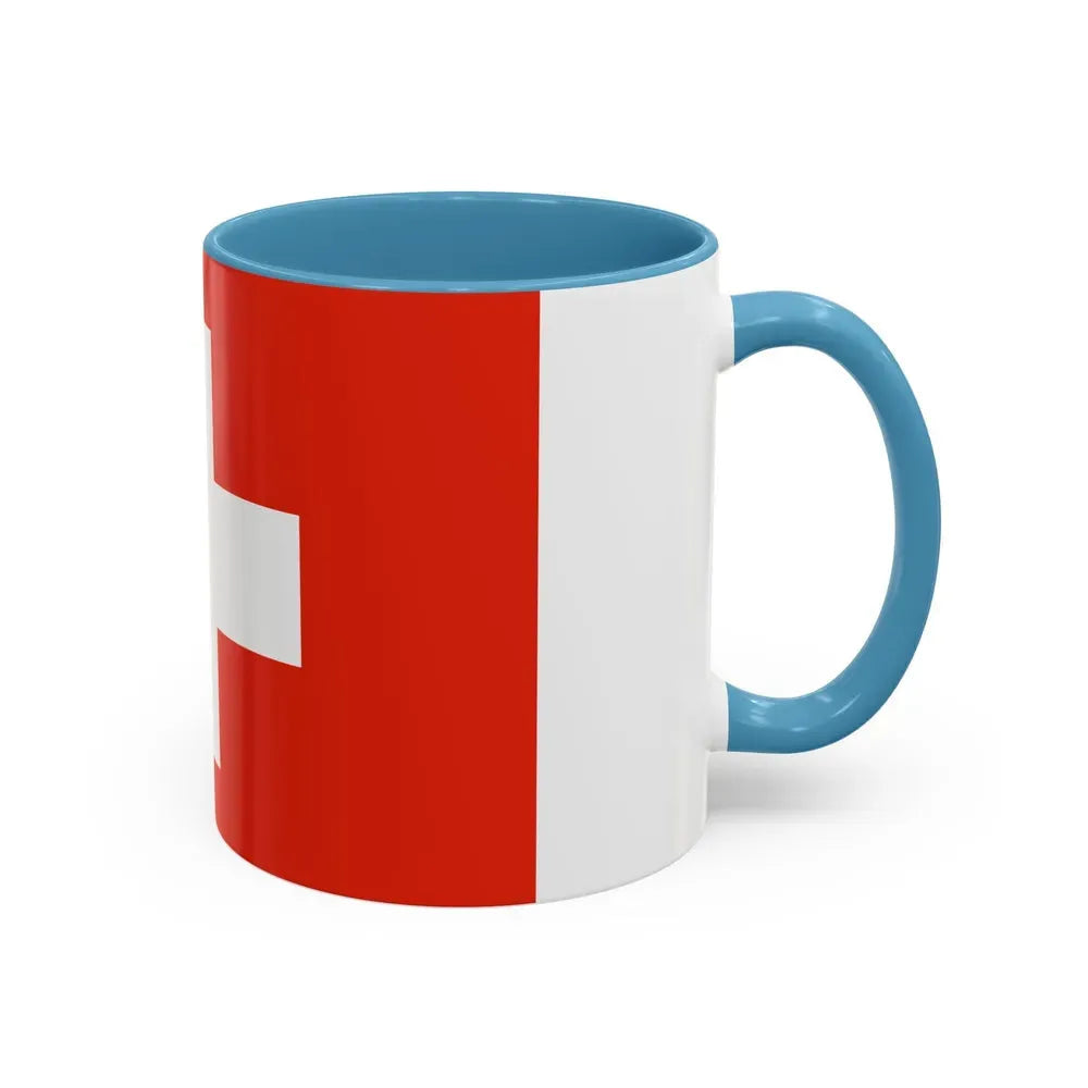Flag of Naxxar Malta - Accent Coffee Mug - Go Mug Yourself
