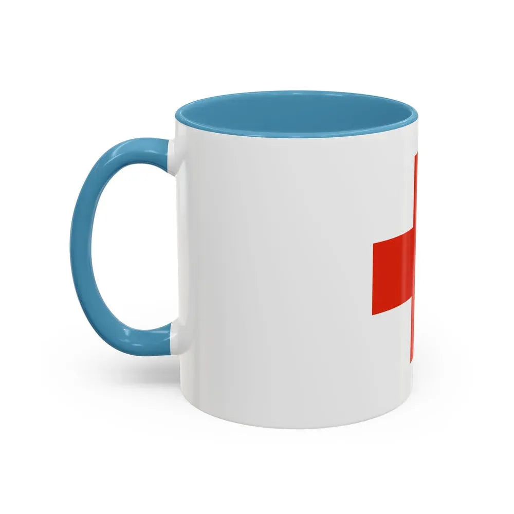 Flag of Naxxar Malta - Accent Coffee Mug - Go Mug Yourself