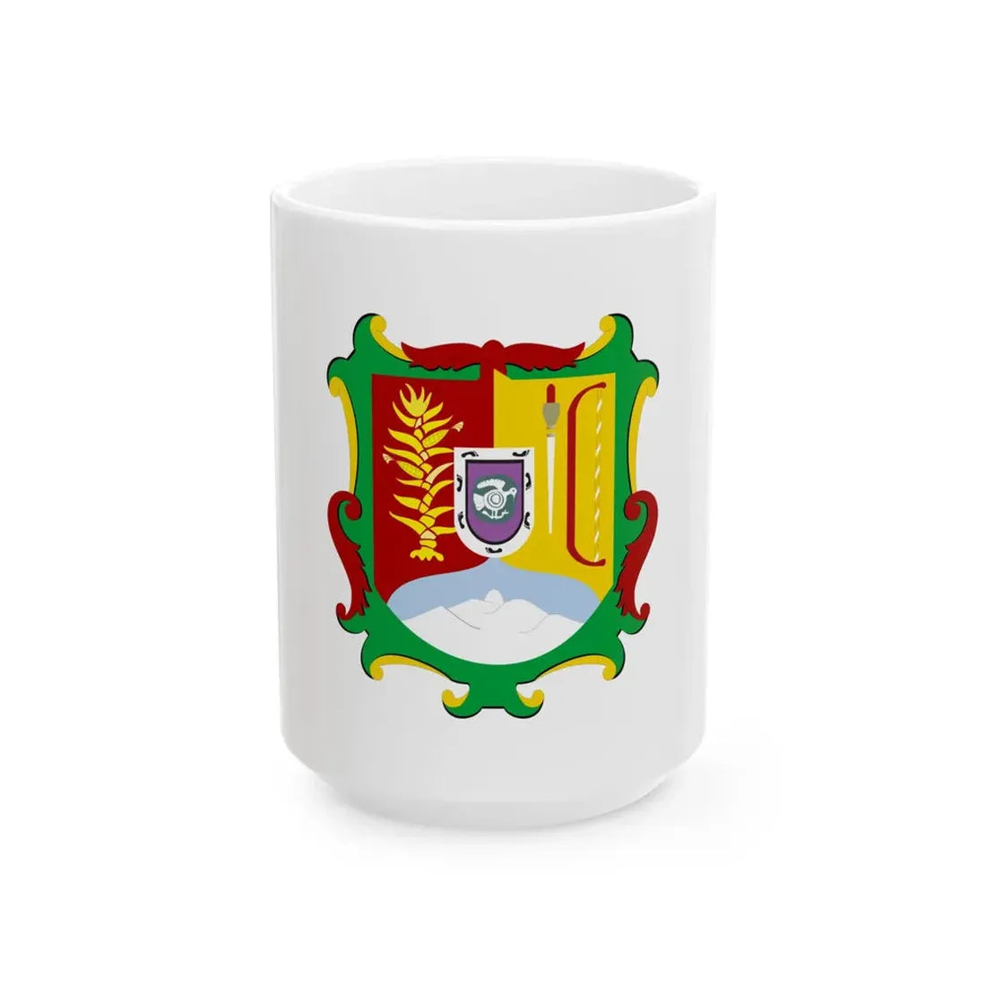 Flag of Nayarit (Mexico) White Coffee Mug 15oz - Go Mug Yourself