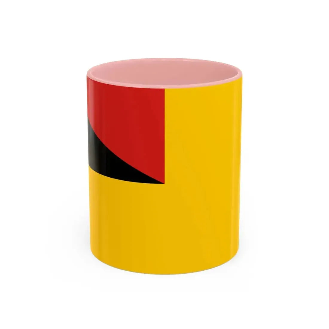 Flag of Negeri Sembilan Malaysia - Accent Coffee Mug 11oz Pink - Go Mug Yourself