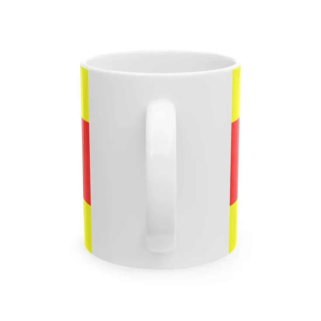 Flag of Negotino Municipality North Macedonia (North Macedonia) White Coffee Mug - Go Mug Yourself
