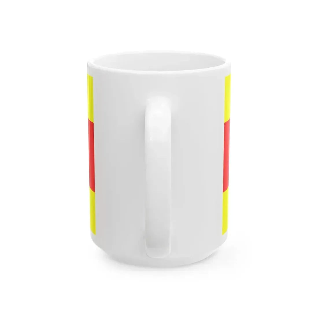Flag of Negotino Municipality North Macedonia (North Macedonia) White Coffee Mug - Go Mug Yourself