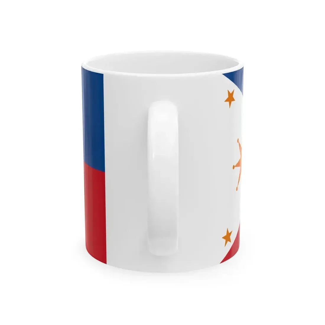 Flag of Negros Republic (Philippines) White Coffee Mug - Go Mug Yourself