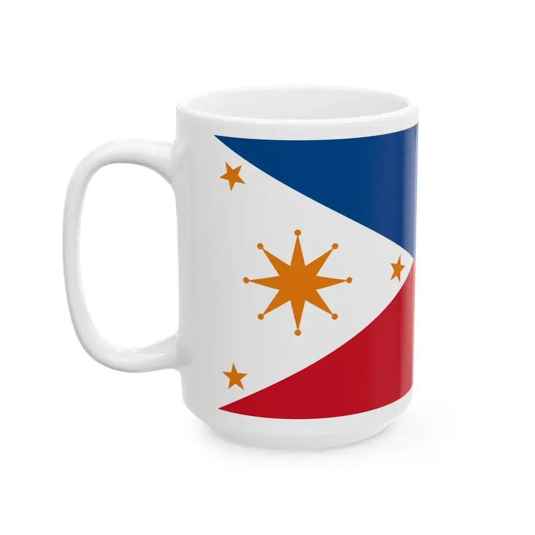 Flag of Negros Republic (Philippines) White Coffee Mug - Go Mug Yourself