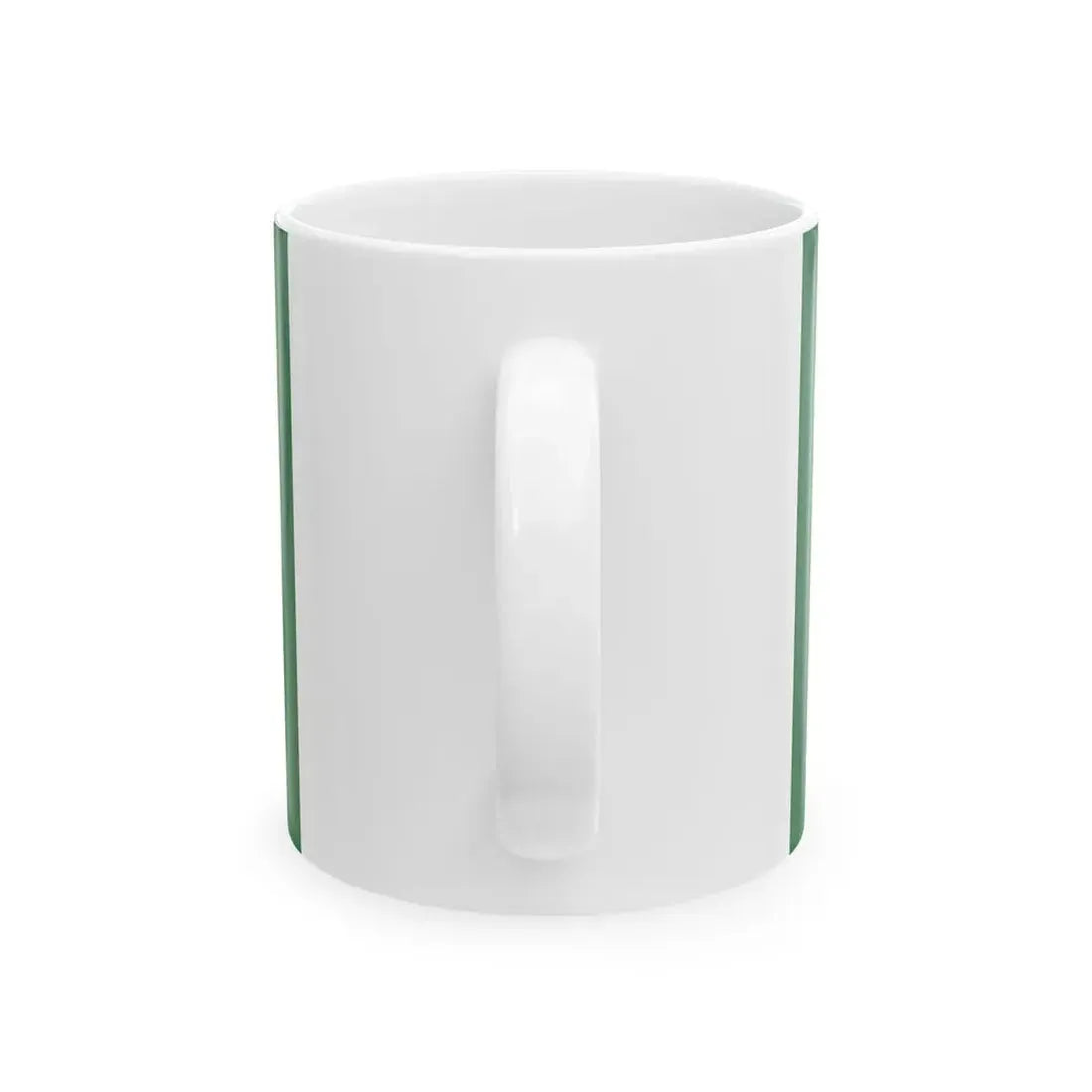 Flag of Nejd 1921 (Saudi Arabia) White Coffee Mug - Go Mug Yourself