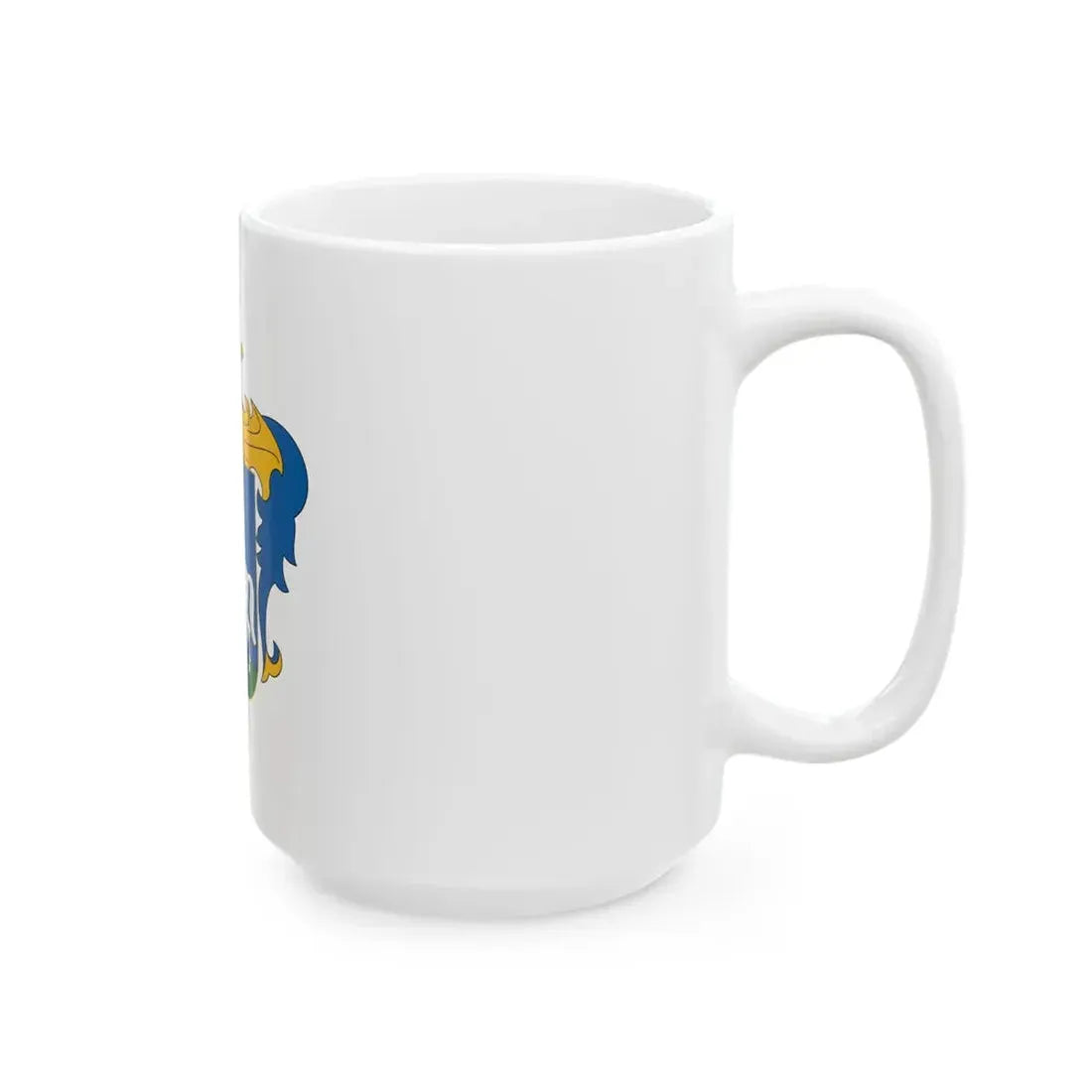Flag of Nemesvamos (Hungary) White Coffee Mug - Go Mug Yourself