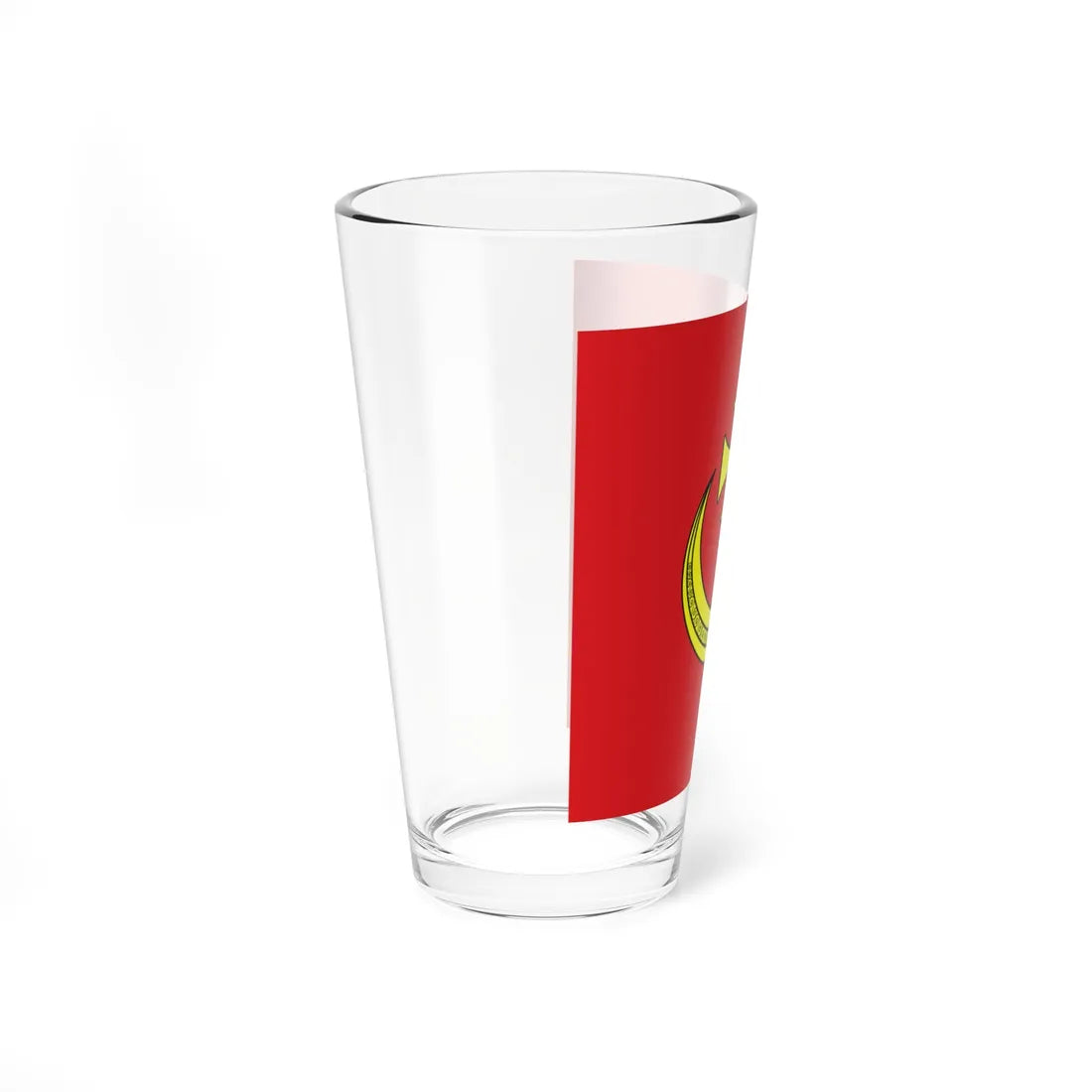 Flag of Nemyriv (Ukraine) Pint Glass 16oz - Go Mug Yourself