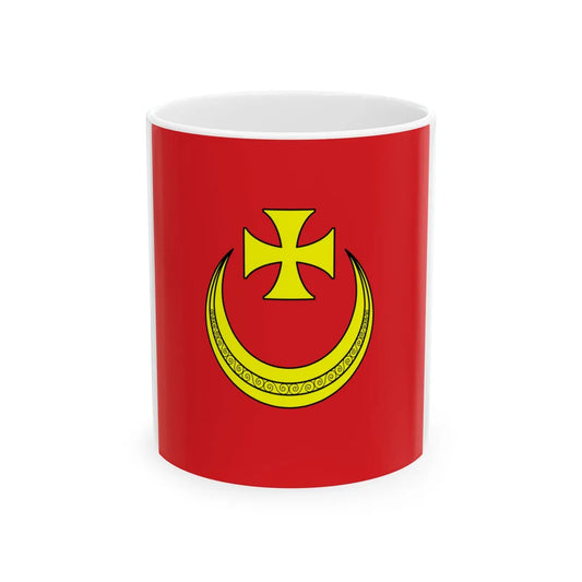 Flag of Nemyriv (Ukraine) White Coffee Mug 11oz - Go Mug Yourself