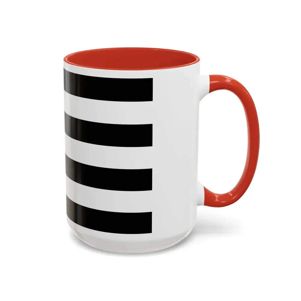 Flag of Nenthead UK - Accent Coffee Mug - Go Mug Yourself