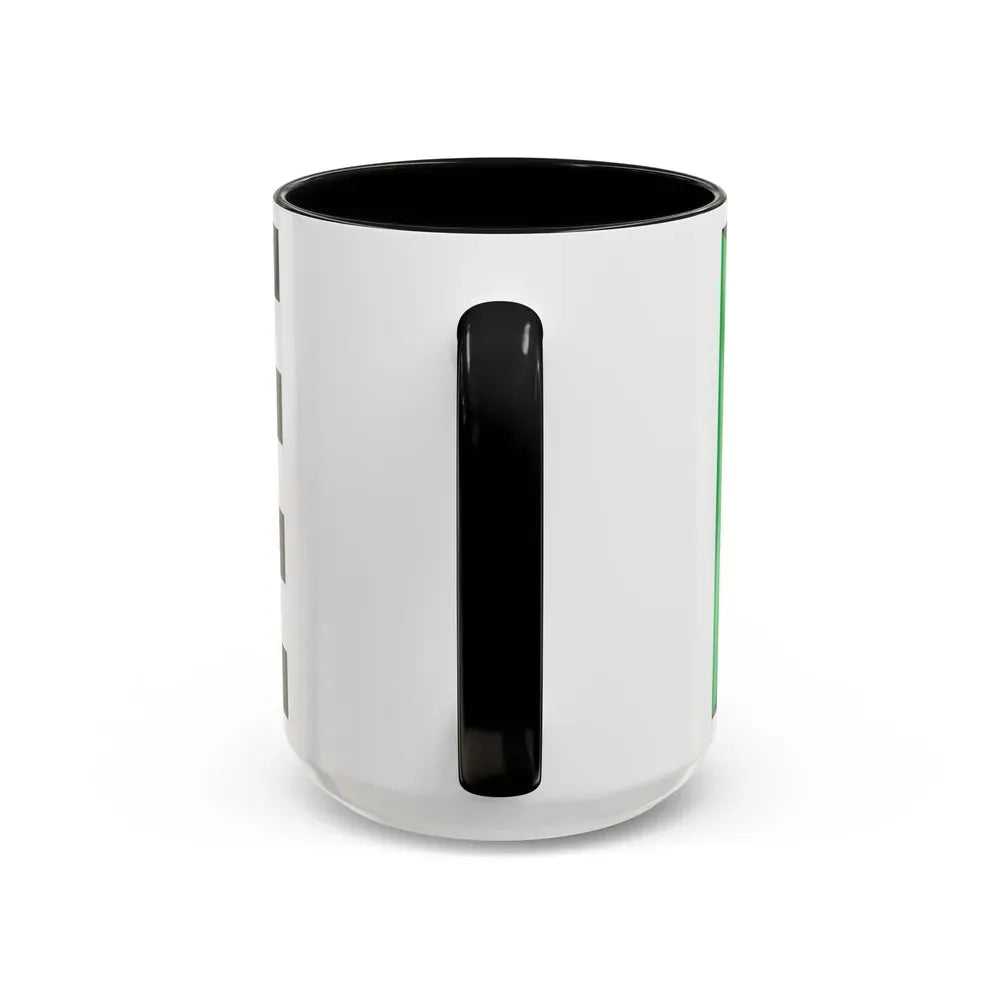 Flag of Nenthead UK - Accent Coffee Mug - Go Mug Yourself