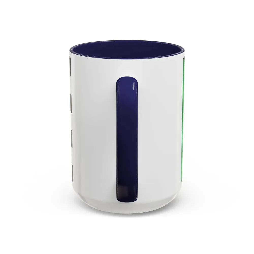 Flag of Nenthead UK - Accent Coffee Mug - Go Mug Yourself