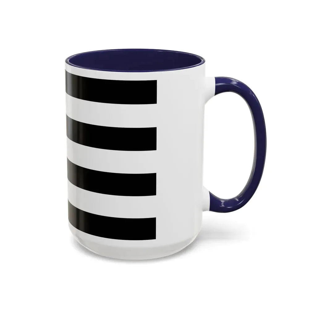 Flag of Nenthead UK - Accent Coffee Mug - Go Mug Yourself
