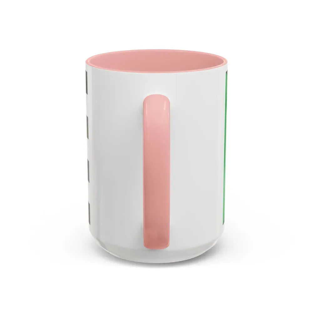 Flag of Nenthead UK - Accent Coffee Mug - Go Mug Yourself
