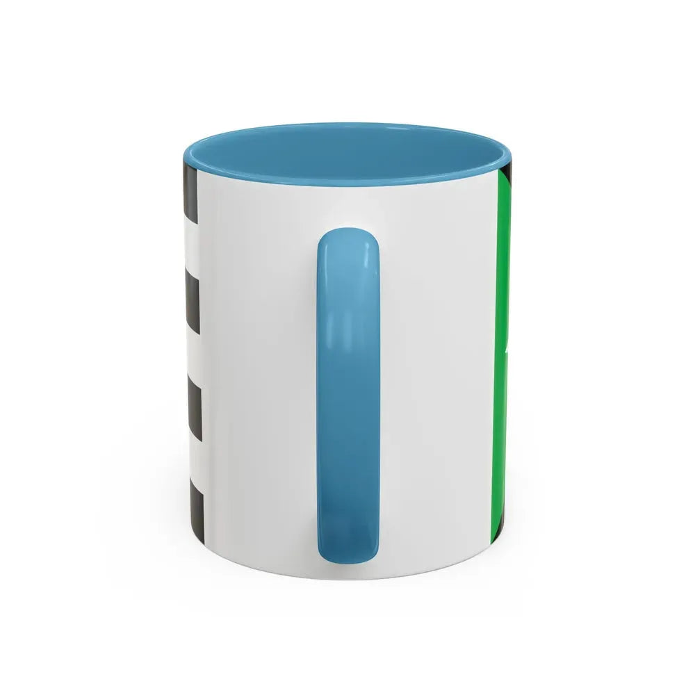 Flag of Nenthead UK - Accent Coffee Mug - Go Mug Yourself