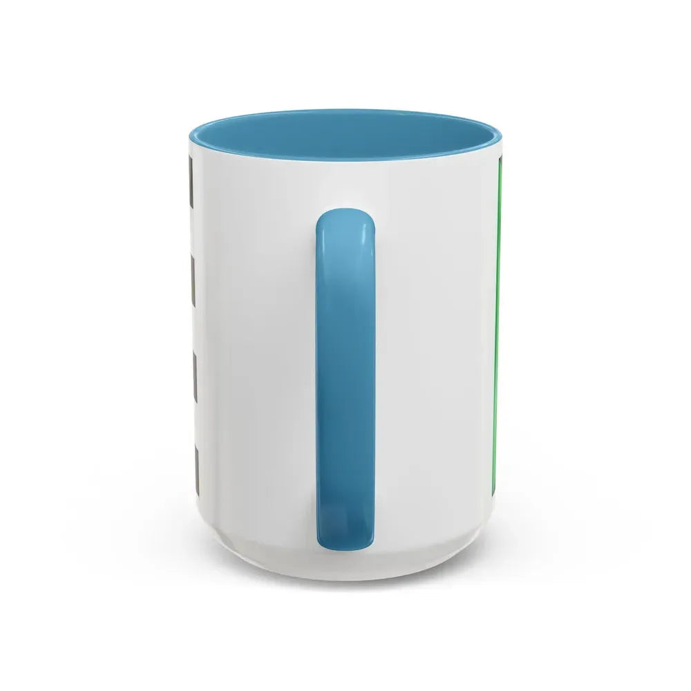 Flag of Nenthead UK - Accent Coffee Mug - Go Mug Yourself