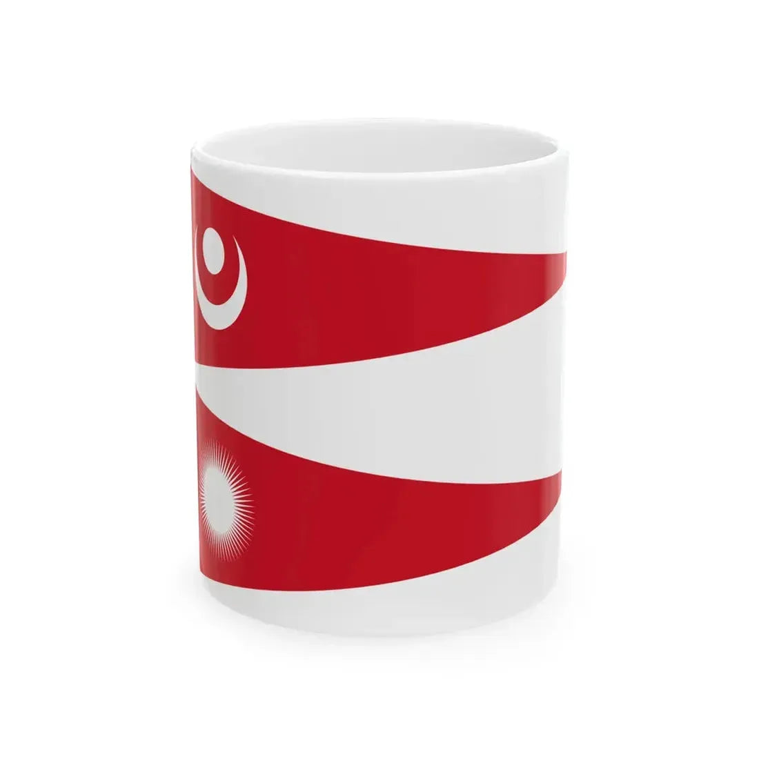 Flag of Nepal 19th century (Nepal) White Coffee Mug 11oz - Go Mug Yourself
