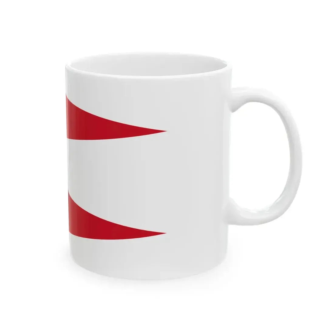 Flag of Nepal 19th century (Nepal) White Coffee Mug - Go Mug Yourself