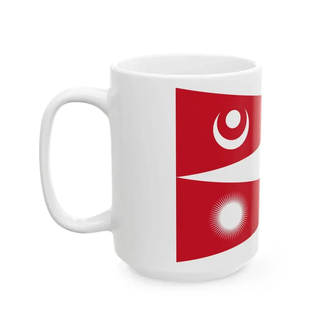Flag of Nepal 19th century (Nepal) White Coffee Mug - Go Mug Yourself