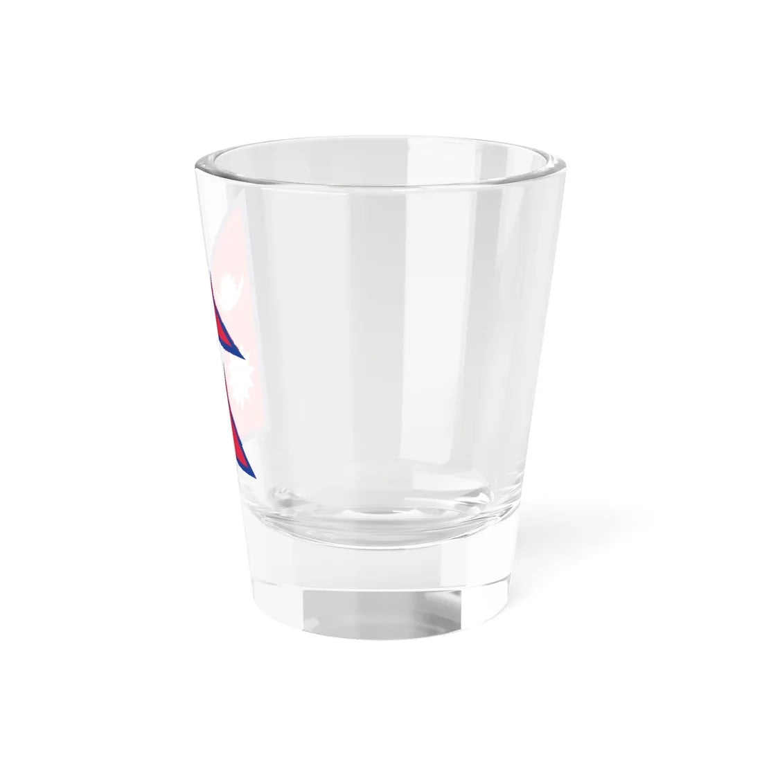 Flag of Nepal (Nepal) Shot Glass 1.5oz - Go Mug Yourself