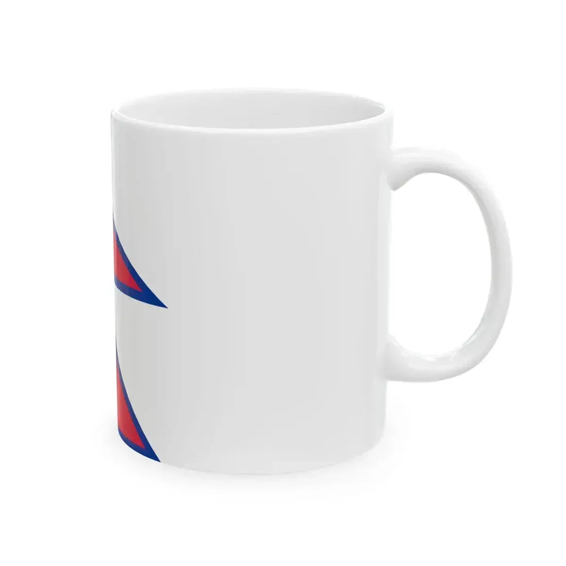Flag of Nepal (Nepal) White Coffee Mug - Go Mug Yourself