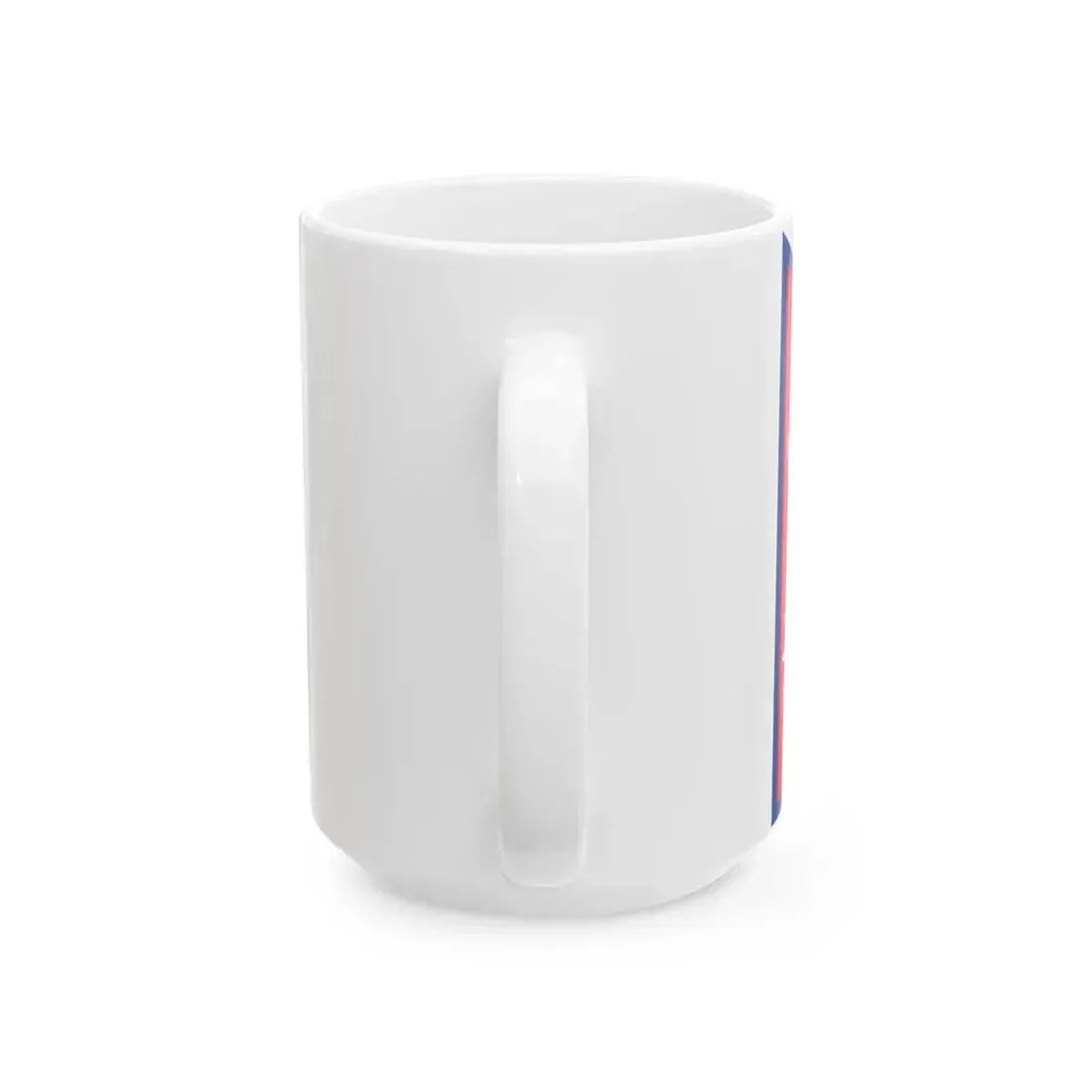 Flag of Nepal white background aspect ratio 3-2 (Nepal) White Coffee Mug - Go Mug Yourself