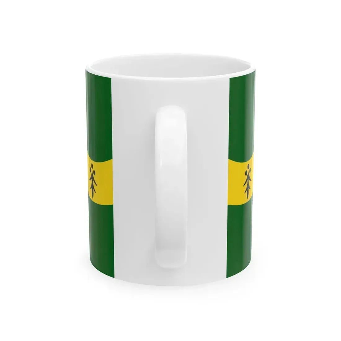 Flag of Nepean Ontario (Canada) White Coffee Mug - Go Mug Yourself