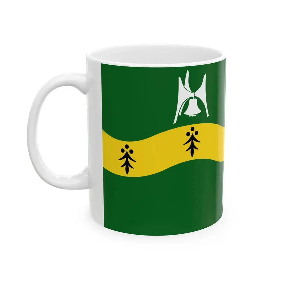 Flag of Nepean Ontario (Canada) White Coffee Mug - Go Mug Yourself